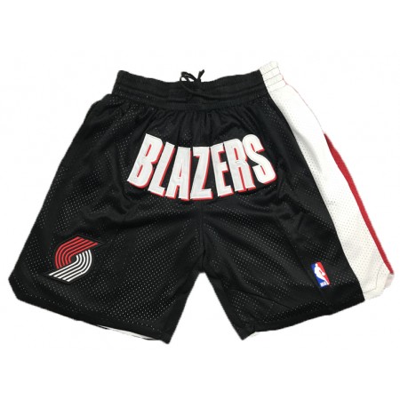 NBA Portland Trail Blazers Mænd Lommer shorts Sort Swingman